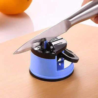 aiguiseur couteau bleu petit