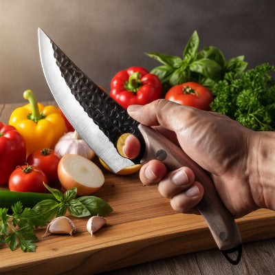 couteau de chef solide