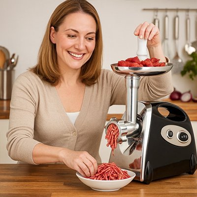 hachoir à viande pratique automatique