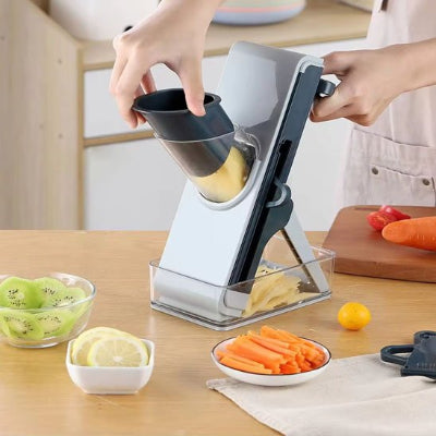 mandoline cuisine blanc hachoir récipient