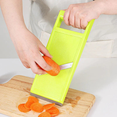mandoline cuisine ergonomique manche plat