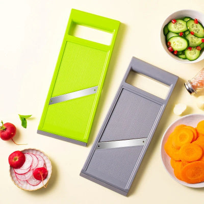 mandoline cuisine gris manche plat
