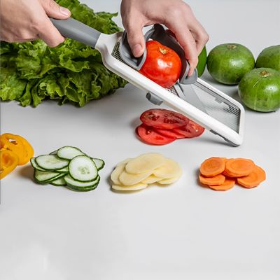 mandoline cuisine tranches uniformes manche