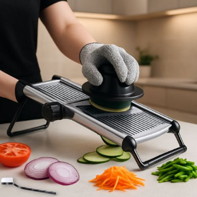 mandoline japonaise gants brosse