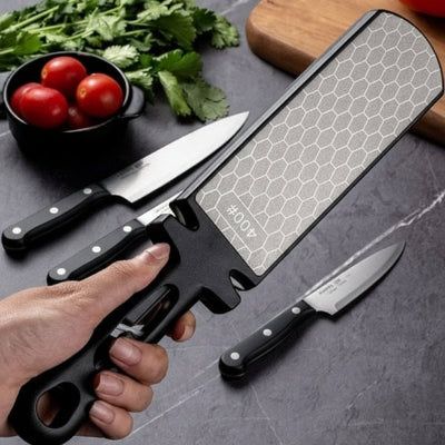 affuteur couteau tête arrondie manche 