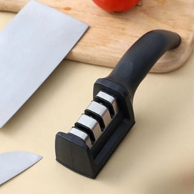 aiguiseur couteau noir