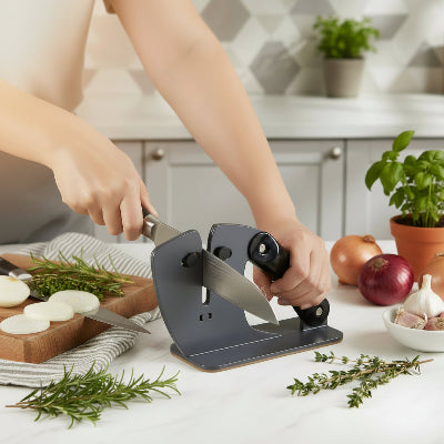 aiguiseur couteau professionnel avec manche
