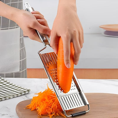 coupe légumes tranches fines métallique