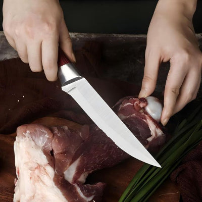 couteau à désosser préparation rapide viande