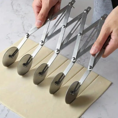 couteau à pâte flexible extensible