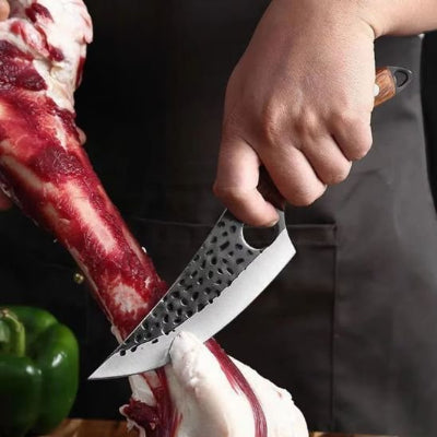 couteau de chef coupe viande dure