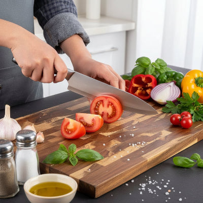 couteau de cuisine solide