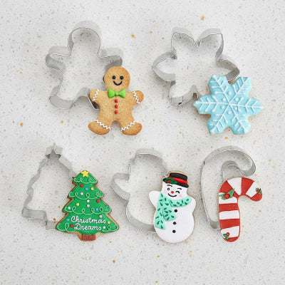 emporte pièces Noël ensemble festif 1