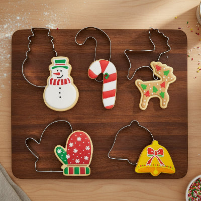 Emporte-pièces Noël ensemble festif 3