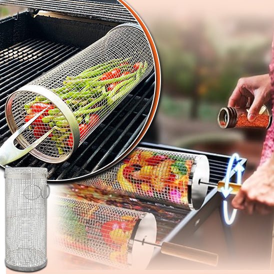 Grille barbecue roulante | CylinGrill™ - Ma Cuizzine