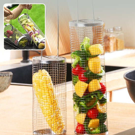 Grille barbecue roulante | CylinGrill™ - Ma Cuizzine