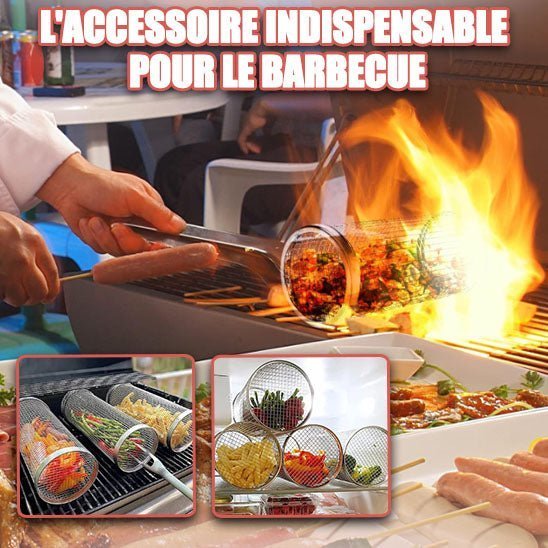 Grille barbecue roulante | CylinGrill™ - Ma Cuizzine