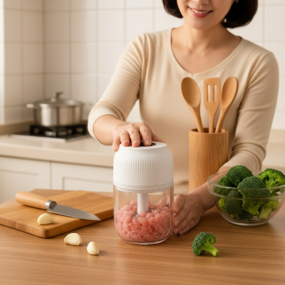 hachoir blanc electrique