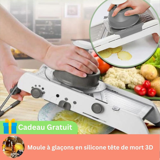 Mandoline cuisine ajustable | MandoMaster™ - Ma Cuizzine