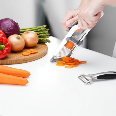 mandoline cuisine découpe facile manche