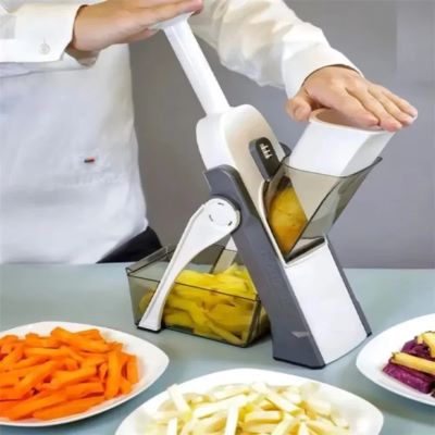 mandoline cuisine gris hachoir intégré 