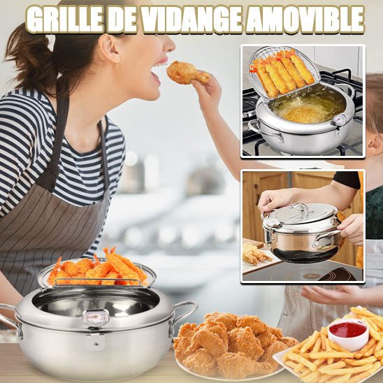 Mini friteuse japonaise précise | JoliFryer™