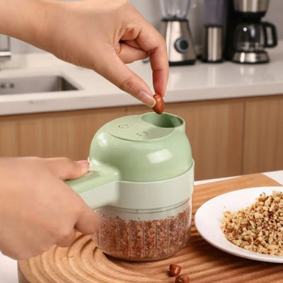 minihachoir hachage noix rechargeable