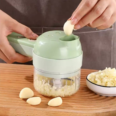 minihachoir manche intégré rechargeable