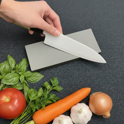 Pierre à aiguiser cuisine efficace bloc
