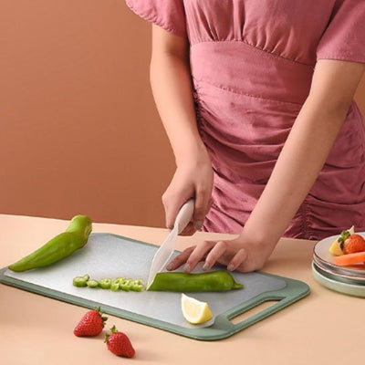 planche à découper cuisine sans stress double-face