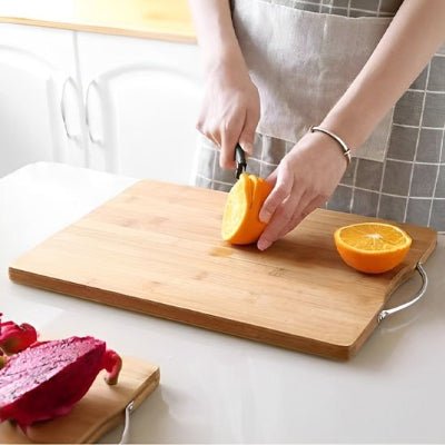 planche à découper en bois solide bambou