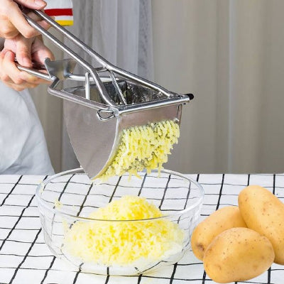 presse purée métallique triangle